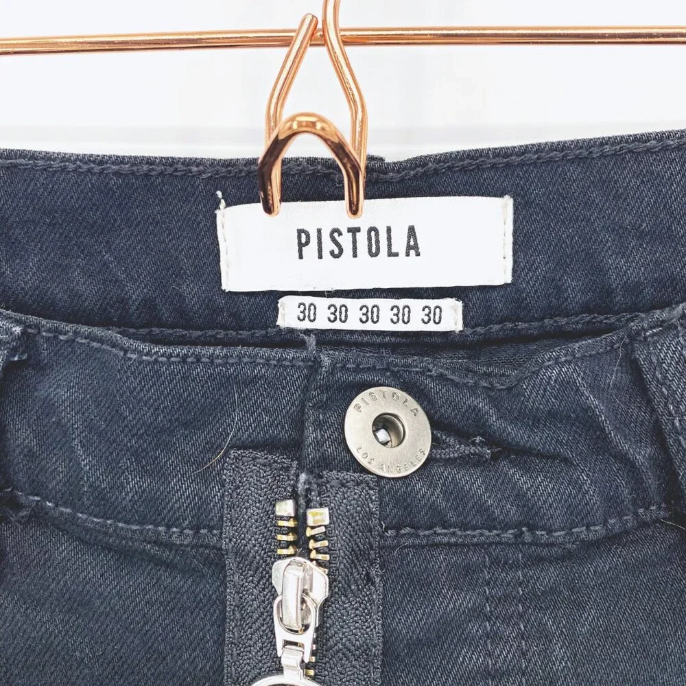 Pistola‎ Nico Distressed Exposed Zipper Jeans